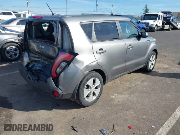 2016 Kia Soul with VIN KNDJN2A29G7341027, listed as a IAAI auction lot 41871793 with 104,098 mi miles. Bid and sale history available at carsss.com. Image 4.