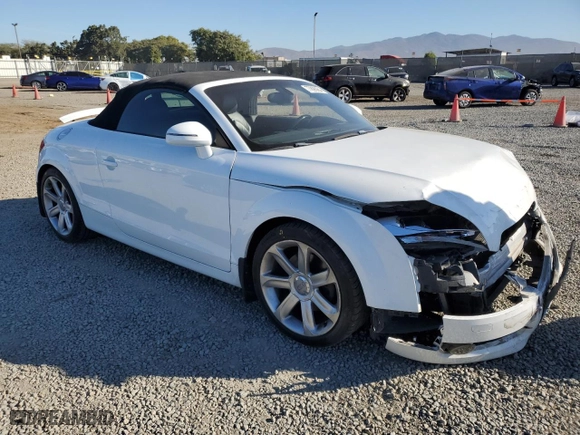 2008 Audi TT 2.0T with VIN TRUMF38J481029768, listed as a Copart auction lot 77896064 with 200,964 mi miles and Salvage Title. Bid and sale history available at carsss.com. Image 4.