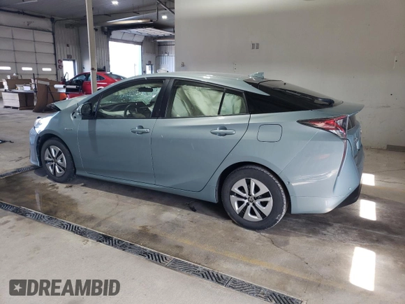 2017 Toyota Prius Two with VIN JTDKBRFU5H3577666, listed as a Copart auction lot 53668975 with 60,752 mi miles and Salvage Title. Bid and sale history available at DreamBid. Image 2.