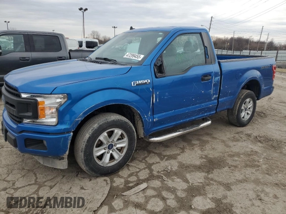 2020 Ford F-150 XL with VIN 1FTMF1C53LFC31568, listed as a Copart auction lot 47299455 with Not Provided miles and Salvage Title. Bid and sale history available at carsss.com. Image 1.