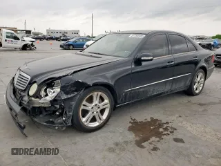 2005 Mercedes-Benz E 5.0L with VIN WDBUF70J85A668355, listed as a Copart auction lot 51750505 with 119,239 mi miles and Salvage Title. Bid and sale history available at carsss.com. Image 1.