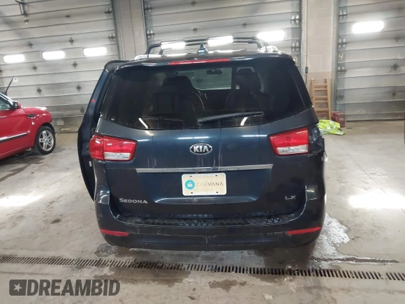 2016 Kia Sedona LX with VIN KNDMB5C10G6161548, listed as a IAAI auction lot 41957535 with 130,228 mi miles and . Bid and sale history available at DreamBid. Image 17.