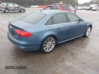 2016 Audi A4 Premium Plus with VIN WAUFFAFL2GN004089, listed as a IAAI auction lot 41553372 with 147,460 mi miles. Bid and sale history available at carsss.com. Image 4.