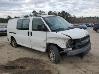 2012 Chevrolet Express Cargo z VIN 1GCWGFCA3C1155900, wystawiony jako Copart lot #42517515 z przebiegiem Nie podano mil oraz Szkoda całkowita • Salvage title. Historia ofert i sprzedaży dostępna na DreamBid. Obrazek 4.