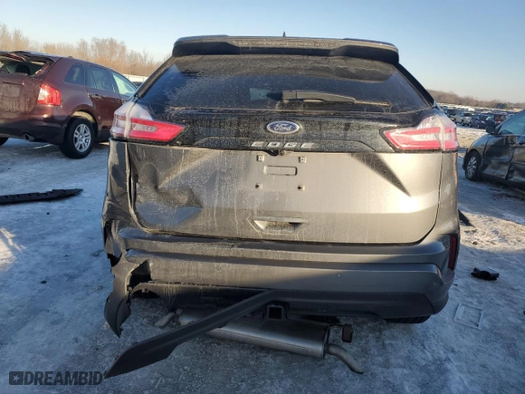 2022 Ford Edge SEL with VIN 2FMPK4J95NBB02523, listed as a Copart auction lot 42615325 with 0 mi miles and Non Repairable. Bid and sale history available at carsss.com. Image 6.