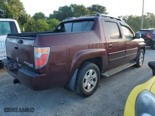 2008 Honda Ridgeline RTL with VIN 2HJYK16598H509674, listed as a Copart auction lot 74334434 with 0 mi miles and Non Repairable. Bid and sale history available at carsss.com. Image 3.