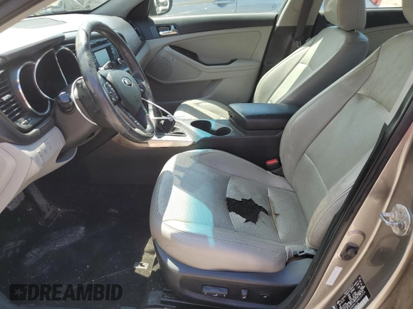 2013 Kia Optima EX with VIN 5XXGN4A7XDG222620, listed as a Copart auction lot 54328614 with 157,765 mi miles and Salvage title. Bid and sale history available at DreamBid. Image 7.