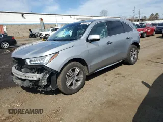 2019 Acura MDX with VIN 5J8YD4H34KL025242, listed as a Copart auction lot 52575055 with 119,060 mi miles and Salvage Title. Bid and sale history available at carsss.com. Image 1.