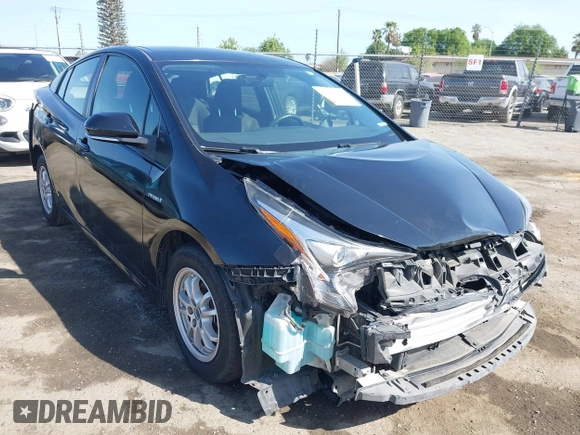 2016 Toyota Prius Two with VIN JTDKBRFU9G3021083, listed as a IAAI auction lot 41986733 with 117,227 mi miles and . Bid and sale history available at DreamBid. Image 1.