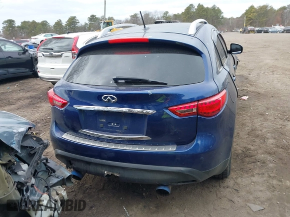 2013 Infiniti FX with VIN JN8CS1MW8DM170914, listed as a IAAI auction lot 41689303 with 138,400 mi miles and . Bid and sale history available at DreamBid. Image 16.
