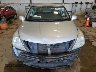 2011 Nissan Versa SL with VIN 3N1BC1CPXBL412353, listed as a Copart auction lot 62581505 with 107,447 mi miles and Salvage title. Bid and sale history available at DreamBid. Image 5.