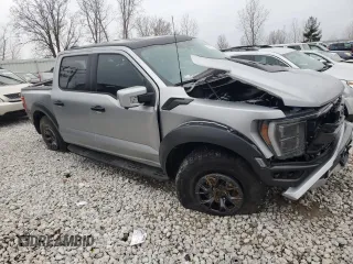 2022 Ford F-150 Raptor with VIN 1FTFW1RGXNFA83388, listed as a Copart auction lot 84998374 with Not Provided miles and Salvage Title. Bid and sale history available at carsss.com. Image 4.