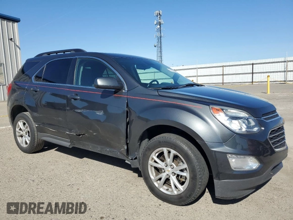 2017 Chevrolet Equinox LT with VIN 2GNALCEK2H6256576, listed as a Copart auction lot 51655405 with 96,429 mi miles and Salvage Title. Bid and sale history available at DreamBid. Image 4.