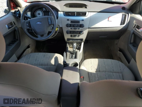 2008 Ford Focus SE with VIN 1FAHP35N58W182006, listed as a Copart auction lot 53599705 with 194,076 mi miles and Salvage Title. Bid and sale history available at carsss.com. Image 8.