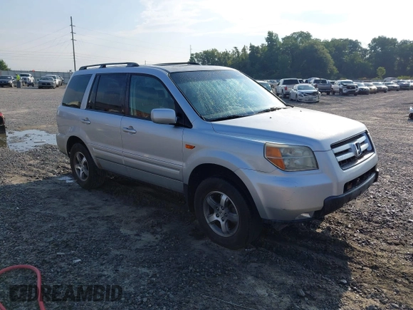 2008 Honda Pilot EX-L with VIN 5FNYF28528B027047, listed as a IAAI auction lot 42692510 with 251,260 mi miles and . Bid and sale history available at DreamBid. Image 1.