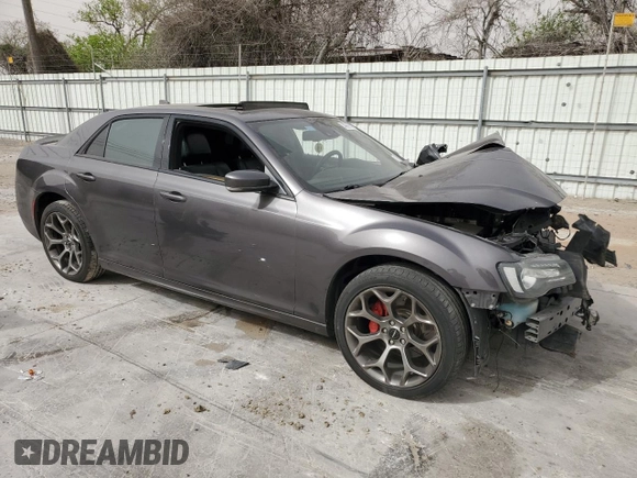 2016 Chrysler 300 with VIN 2C3CCABT0GH261219, listed as a Copart auction lot 49697475 with 114,100 mi miles and Salvage Title. Bid and sale history available at carsss.com. Image 4.