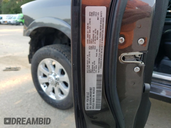 2021 Ram 2500 Laramie with VIN 3C6UR5NL8MG581067, listed as a Copart auction lot 69813364 with 37,859 mi miles and Salvage Title. Bid and sale history available at carsss.com. Image 13.