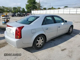 2003 Cadillac CTS with VIN 1G6DM57N430133534, listed as a Copart auction lot 72477954 with 131,181 mi miles and Salvage Title. Bid and sale history available at carsss.com. Image 3.
