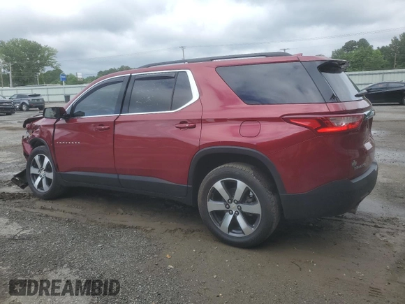 2020 Chevrolet Traverse LT z VIN 1GNERHKW4LJ273654, wystawiony jako Copart lot #56633975 z przebiegiem 69 561 mil mil oraz Szkoda całkowita • Salvage title. Historia ofert i sprzedaży dostępna na DreamBid. Obrazek 2.