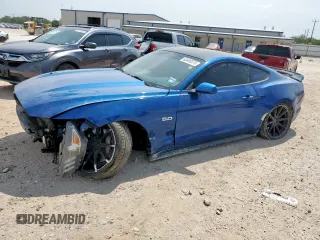 2017 Ford Mustang GT с VIN 1FA6P8CF5H5202504, выставлен на аукционе Copart как лот 60489375 с пробегом 60 814 миль миль и Списание • Salvage title. История ставок и продаж доступна на DreamBid. Изображение 1.