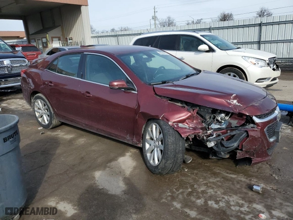 2015 Chevrolet Malibu LT with VIN 1G11D5SLXFF127365, listed as a Copart auction lot 46236235 with 165,236 mi miles and Salvage Title. Bid and sale history available at carsss.com. Image 4.