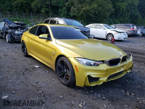 2015 BMW M4 with VIN WBS3R9C53FK330400, listed as a Copart auction lot 69054743 with 0 mi miles. Bid and sale history available at carsss.com. Image 4.