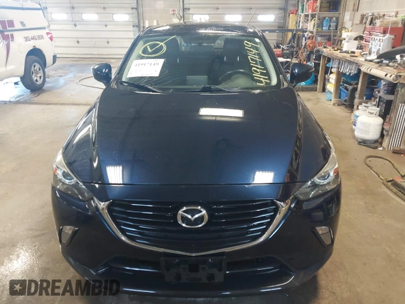 2017 Mazda CX-3 Touring with VIN JM1DKFC72H0145267, listed as a IAAI auction lot 41917149 with 55,784 mi miles. Bid and sale history available at carsss.com. Image 6.