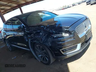 2019 Lincoln Nautilus Reserve with VIN 2LMPJ8LP6KBL67201, listed as a IAAI auction lot 42549993 with 92,570 mi miles and . Bid and sale history available at DreamBid. Image 1.