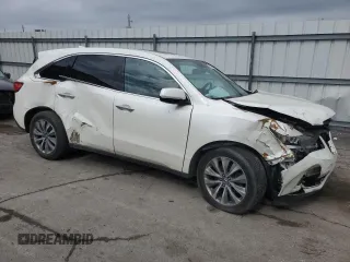2014 Acura MDX Technology with VIN 5FRYD4H45EB033296, listed as a Copart auction lot 69706004 with 110,288 mi miles and Salvage title. Bid and sale history available at DreamBid. Image 4.