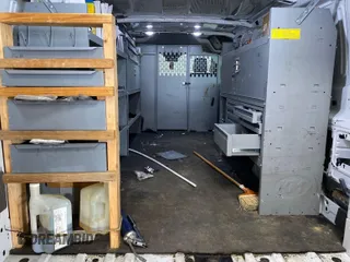 2020 Ford Transit Cargo with VIN 1FTBR1Y87LKA53852, listed as a IAAI auction lot 42300106 with 89,023 mi miles and . Bid and sale history available at DreamBid. Image 3.
