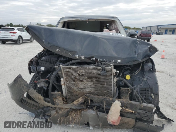 2014 Land Rover Range Rover Supercharged with VIN SALGS3TF9EA193947, listed as a Copart auction lot 89169615 with Not provided miles and Salvage title. Bid and sale history available at DreamBid. Image 5.