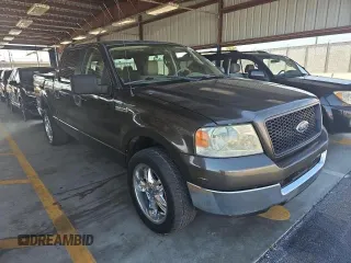 2005 Ford F-150 XLT z VIN 1FTRW12W15KE64553, wystawiony jako Copart lot #59755885 z przebiegiem 106 462 mil mil oraz Czysty tytuł • Clean title. Historia ofert i sprzedaży dostępna na DreamBid. Obrazek 1.