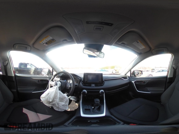 2019 Toyota RAV4 LE with VIN JTMG1RFV2KD005523, listed as a IAAI auction lot 41910005 with 64,119 mi miles. Bid and sale history available at carsss.com. Image 19.