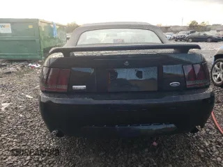 2003 Ford Mustang GT Deluxe with VIN 1FAFP45X93F421743, listed as a Copart auction lot 88043455 with 142,152 mi miles and Salvage Title. Bid and sale history available at carsss.com. Image 6.