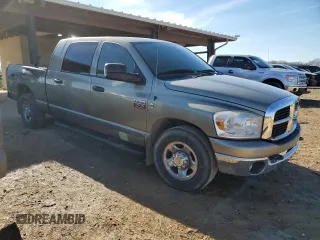 2008 Dodge Ram 2500 SLT with VIN 3D7KR29AX8G126840, listed as a Copart auction lot 88688525 with 0 mi miles and Salvage Title. Bid and sale history available at carsss.com. Image 4.