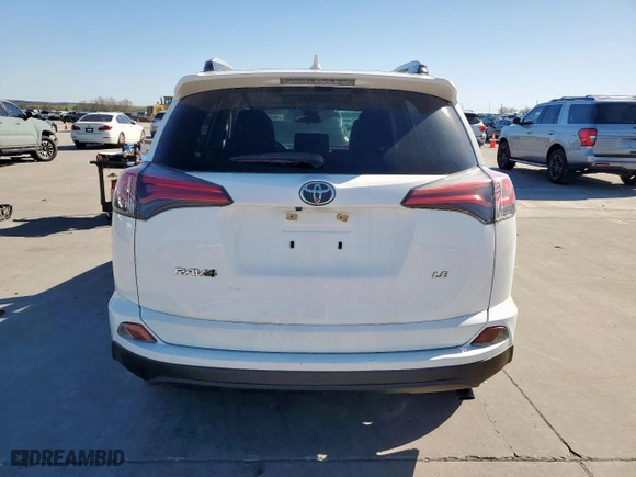 2018 Toyota RAV4 LE with VIN JTMZFREV5JJ740394, listed as a Copart auction lot 48837355 with 205,382 mi miles and Clean Title. Bid and sale history available at carsss.com. Image 6.