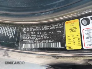 2006 BMW X3 3.0i with VIN WBXPA934X6WG89748, listed as a IAAI auction lot 42225227 with Not provided miles and . Bid and sale history available at DreamBid. Image 9.