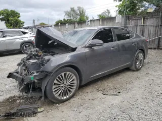 2017 Kia Cadenza Technology with VIN KNALC4J16H5061822, listed as a Copart auction lot 84995124 with 0 mi miles and Salvage Title. Bid and sale history available at carsss.com. Image 1.