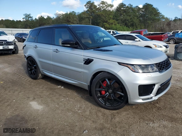 2019 Land Rover Range Rover Sport Autobiography with VIN SALWV2RE9KA854187, listed as a Copart auction lot 78470974 with 98,081 mi miles and Salvage Title. Bid and sale history available at carsss.com. Image 4.