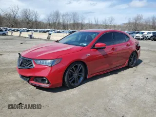 2019 Acura TLX w/A-Spec Pkg with VIN 19UUB2F69KA005117, listed as a Copart auction lot 49855415 with 93,972 mi miles and Salvage Title. Bid and sale history available at carsss.com. Image 1.