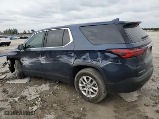2023 Chevrolet Traverse LS with VIN 1GNERFKW8PJ151860, listed as a Copart auction lot 76364064 with 24,651 mi miles and Salvage Title. Bid and sale history available at carsss.com. Image 2.