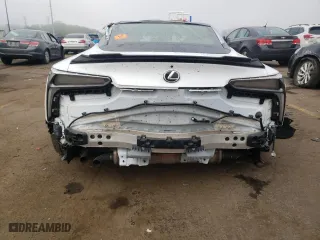 2018 Lexus LC with VIN JTHHP5AY9JA000511, listed as a Copart auction lot 72041014 with 0 mi miles and Salvage Title. Bid and sale history available at carsss.com. Image 6.