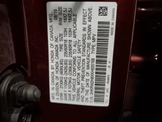 2019 Honda CR-V EX-L with VIN 2HKRW2H8XKH655168, listed as a Copart auction lot 50796155 with 0 mi miles and Salvage Title. Bid and sale history available at carsss.com. Image 14.