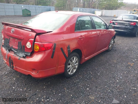 2010 Toyota Corolla with VIN 2T1BU4EEXAC249812, listed as a IAAI auction lot 41928638 with 282,800 mi miles. Bid and sale history available at carsss.com. Image 4.