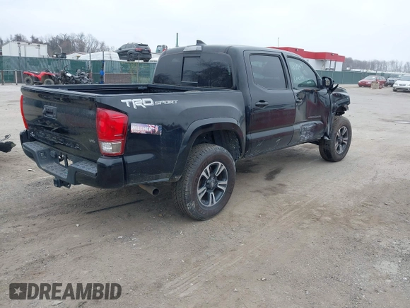 2017 Toyota Tacoma SR5 with VIN 5TFAZ5CN9HX043074, listed as a IAAI auction lot 41813109 with 137,335 mi miles and . Bid and sale history available at carsss.com. Image 4.