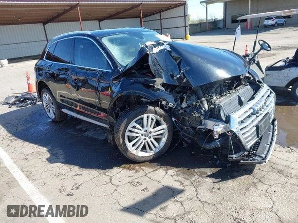 2018 Audi Q5 Prestige z VIN WA1CNAFY3J2078029, wystawiony jako IAAI lot #41822564 z przebiegiem 80 690 mil mil oraz . Historia ofert i sprzedaży dostępna na DreamBid. Obrazek 1.