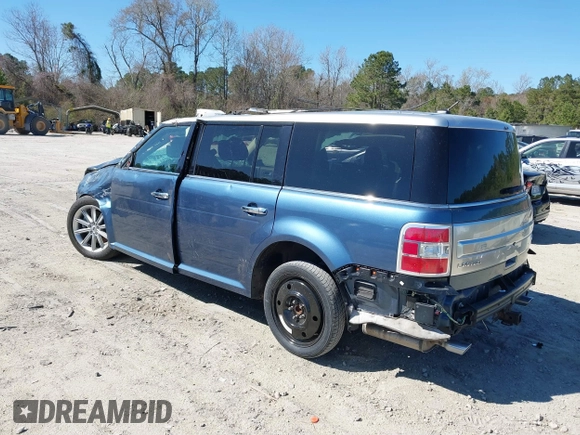 2018 Ford Flex Limited with VIN 2FMGK5D82JBA00003, listed as a IAAI auction lot 41853496 with 43,105 mi miles. Bid and sale history available at carsss.com. Image 3.