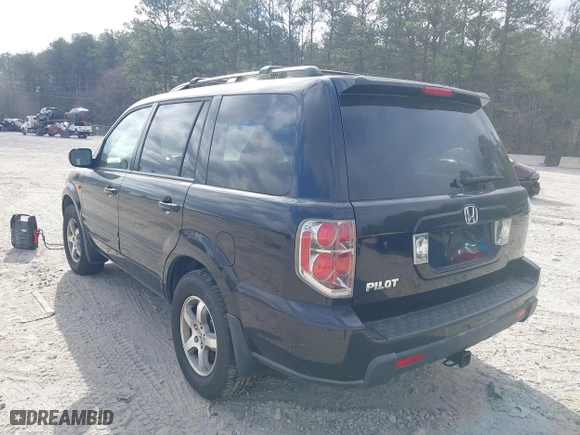 2006 Honda Pilot EX-L with VIN 5FNYF28576B030507, listed as a IAAI auction lot 41720898 with 201,518 mi miles. Bid and sale history available at carsss.com. Image 3.