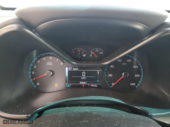 2018 Chevrolet Colorado 2WD LT with VIN 1GCHSCEN7J1258157, listed as a Copart auction lot 88110955 with 30,446 mi miles and Non Repairable. Bid and sale history available at carsss.com. Image 9.