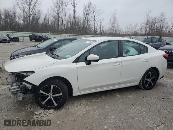 2020 Subaru Impreza Premium z VIN 4S3GKAV63L3608643, wystawiony jako Copart lot #47003095 z przebiegiem 67 028 mil mil oraz Szkoda całkowita • Salvage title. Historia ofert i sprzedaży dostępna na DreamBid. Obrazek 1.